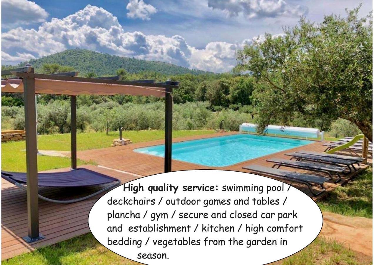 La Villa Aux Oliviers Le Val Экстерьер фото